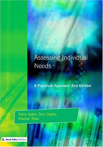 Assessing Individual Needs: A Practical Approach (Resource Materials for Teachers)