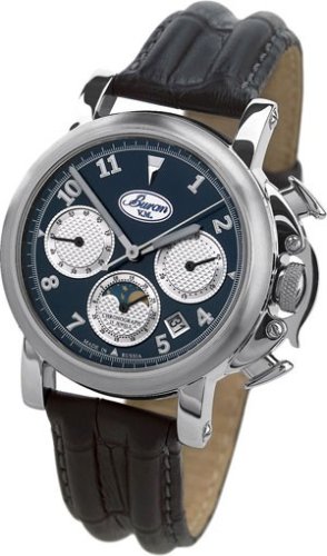 Poljot Chronograph ''Buran marine'' mechanical watch limited edition 500