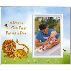 To Daddy on Our First Father's Day - Picture Frame Gift