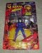Marvel Comics 1995 X-MEN X-Force 5 Inch Tall Action Figure - DOMINO with Twin Weapon Arsenal Plus Official Marvel Universe Trading Card