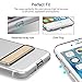 iPhone 7 Case, [Ultra Hybrid] [PC Kickstand] Slim Drop Protection Clear TPU Premium Protective Case Bumper for Apple iPhone 7 4.7 Inch (2016) (Clear)
