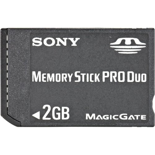 Sony 2 GB Memory Stick PRO Duo (MSX-M2GS) (Retail Package)