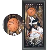 Lebron James Signed Breaking Through Framed UDA