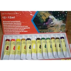 K�nstlerfarben AcrylFarbe in Tuben 12 Teilig