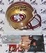 Jerry Rice Autographed/Hand Signed San Francisco 49ers Mini Helmet