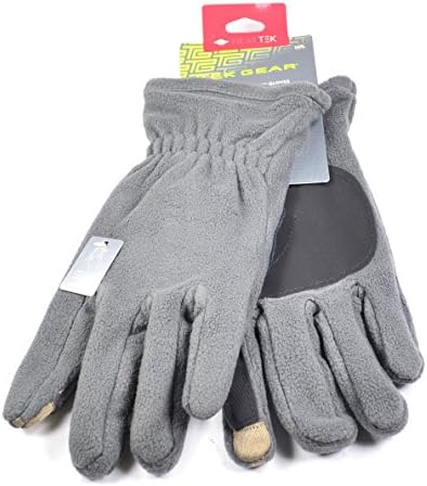 Tek Gear Men's Stretch Winter Gloves - Grey - M/L