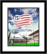 New England Revolution MLS Soccer Team Logo Framed 8x10 Photograph