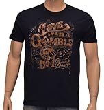 Lucky Brand Men's Love Is A Gamble Shirt Navy