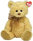 Ty Classic Honeycutt Golden Bear with Copper/White Dot Ribbon