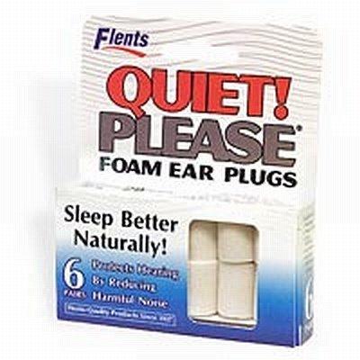Flents Quiet! Please Foam Ear Plugs-6 pair On Sale