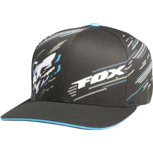 Fox Racing Metric Men's Flexfit Fashion Hat - Color: Black, Size: Small/Medium