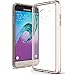 Galaxy J3, Galaxy J3 V, Galaxy Amp Prime, Galaxy Express Prime Case, Asmart TPU Grip Bumper with Clear Backplate Hybrid Phone Case for Samsung Galaxy J3, J3V, Amp Prime, Express Prime (Pink)