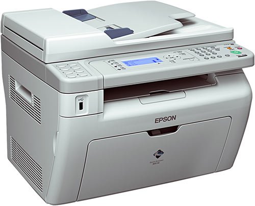 Epson - AcuLaser MX14 - Photocopieuse imprimante scanner - Noir et blanc - LED - copie (jusqu'à) : 24 ppm - impression (jusqu'à) : 24 ppm - 160 feuilles - Hi-Speed USB