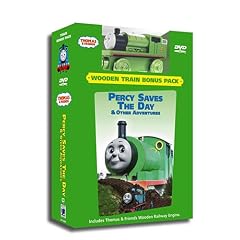 Thomas & Friends - Percy Saves the Day (With Metallic Green Percy Toy)