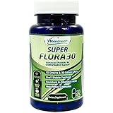 SuperFlora30 - Advanced Probiotics Supplement for Gastrointestinal & Immune Support - 10 Strains - 30Billion CFU's - Shelf Stable Formula - Resistant to Stomach Acid - (30 Capsules)