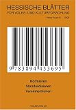 Normieren, Standardisieren, Vereinheitlichen