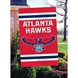 Party Animal Atlanta Hawks Applique Banner Flag
