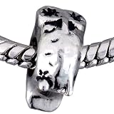 Pugster Pandora Style Bead Abstract Animal Metalwork European Charm Plated Bead Fits Pandora Bracelet