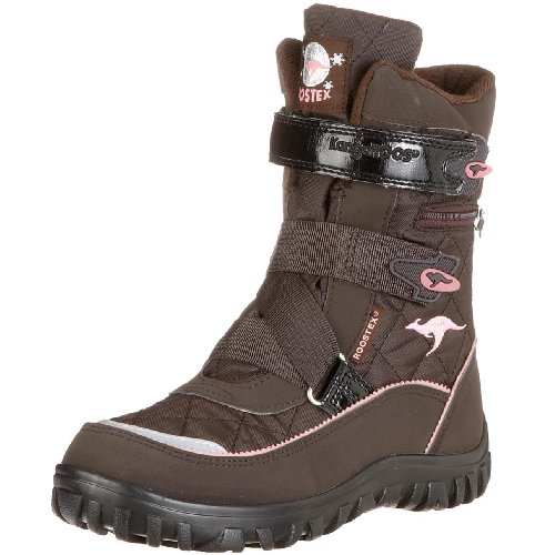 KangaROOS Luna 10794, Mädchen Stiefel, braun, (moor/bubble 361), EU 31
