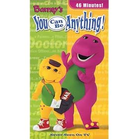 Barney - You Can Be Anything [VHS]