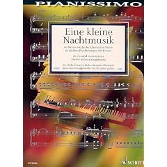 Pianissimo: EINE KLEINE NACHTMUSIK - Auswahlband mit den 60 beliebtesten klassischen Melodien vom Barock bis zum 20. Jahrhundert in leichten Klavierarrangements von Hans G�nter Heumann -- der ideale Begleiter f�r den Klavierunterricht, f�r Liebhaber und Wiedereinsteiger (Noten/sheet music)