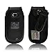 Fitted Case for LG Revere 2 by Turtleback, Black Leather with Ratcheting Plastic Belt Clip -
