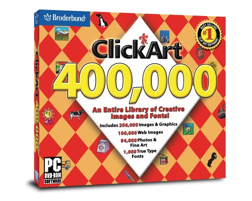Click Art 400,000  DVD-Rom (Jewel Case)
