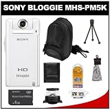 Pocket Video Camera Sony Bloggie MHS PM5K 1080 HD Video Snap Camera Camcorder with 360° Fisheye Video Lens  with 4GB MS Card + Case + Accessory Kit