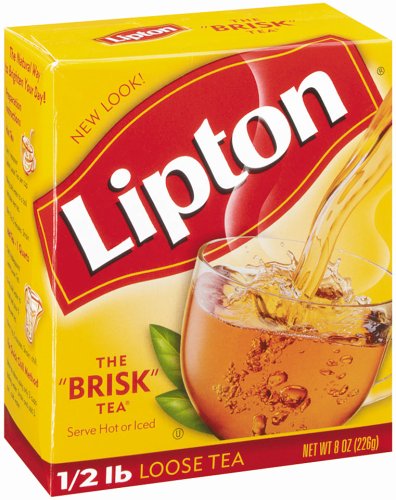 Lipton Loose Tea, 8-Ounce Boxes (Pack of 6)