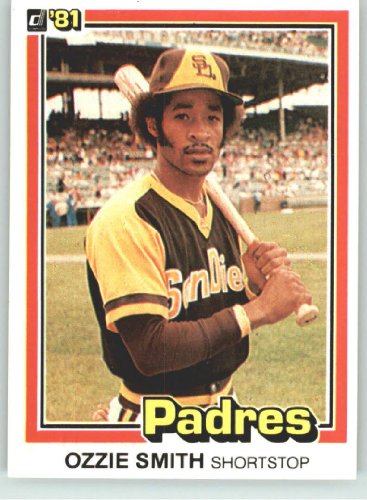 1981 Donruss #1 Ozzie Smith - San Diego Padres (Baseball Cards)