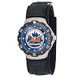 MLB Men's MLB-AGV-NYM Agent Series New York Mets Velcro Watch