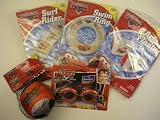 Disney Pixar Cars Swim Gift Set - Includes Arm Floats, Swim Ring, Swim Goggles, Surf Rider & Splash Ball
