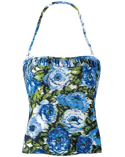 Bandeau tankini top