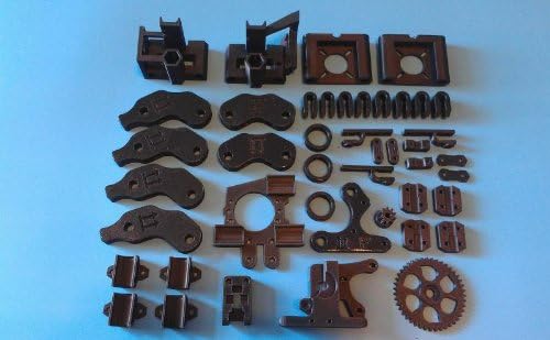 RepRap Prusa Mendel Iteration 2 Plastic 3D Printer Parts