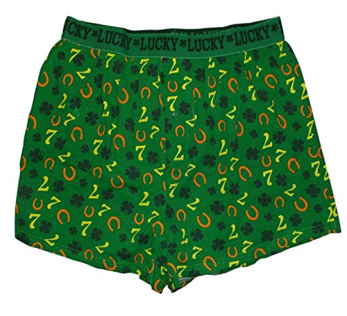 Happy St. Patrick's Day Mens Lucky Boxers