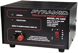 Pyramid PS-12KX Regulated 12V 12Amp Power Supply