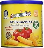 Gerber Graduates Little Crunchies Whole Grain Corn Snacks Variety Pack, 1.48 Ounce (Pack of 6)