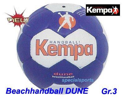 Kempa Beachhandball DUNE / Größe 3 / marine-weiss / Neu 2007