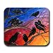 Raven Jury of 12 Crow Bird Art Mouse Pad