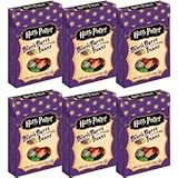 Harry Potter Bertie Botts Every Flavor Beans, 1.2oz boxes ~ 6 Pack