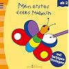 Mein erstes dickes Malbuch: Malbuch mit farbigen Vorlagen ab 2 Jahre