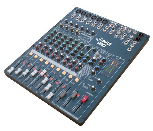 Pyle-Pro PMX1205 12 Channel Digital DSP Console Mixer With Built-in Sound Effects On Sale