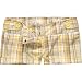 Apparel : FULL TILT Side Tab Womens Shorts - Yellow Combo