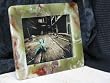 5" x 7" gorgeous Multi Green Onyx Marble Photo frame picture frame.