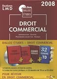 Revue Dalloz-Sirey  / CR-Rom Dalloz Etudes Droit commercial 2008