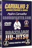 Carvalho 3 Sport Jiu-Jitsu Instructional DVD Series Starring Pedro Carvalho Covering Awesome Escapes & Tournament Strategies - 8 Volumes