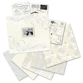 KandCompany Classic Wedding Boxed 12-Inch by 12-Inch Scrapbook Kit