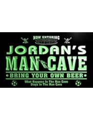 Home: qd1110-g Jordans Man Cave Soccer Football Neon Beer Sign - ADV PRO