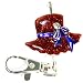 Red Hat Ribbon Backpack Handbag Purse Finder Clip Charm