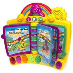 Barney Sing 'n Play Songbook by Fisher-Price